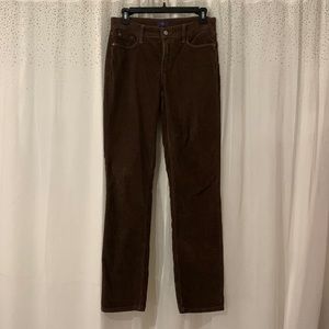 NYDJ Brown Corduroy Pants ~ Size:04 (Skinny)